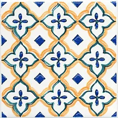 Керамическая плитка Вставка kerama marazzi stg\a491\1146h Капри майолика 9.8x9.8