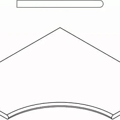 Керамогранит Бортик Италон Дискавер x2 fume bordo angolare round 60x60 60x60