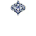 Керамическая плитка Декор Арабески Майолика 1 6,5x6,5
