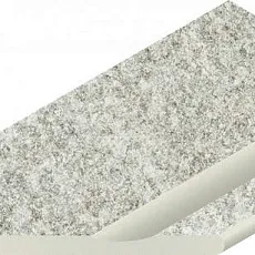 Керамогранит Бортик Нордика Айс с выемкой закругленный левый 620090001051 серый 30x60