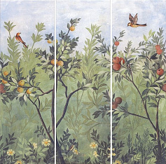 Керама Марацци Панно Помпеи зеленый для кухни, для ванной