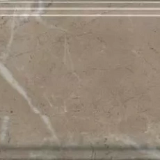 Керамическая плитка Бордюр kerama marazzi bda027r Серенада бежевый темный глянцевый обрезной 12x30