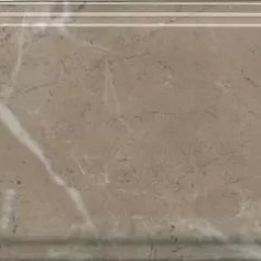 Керамическая плитка Бордюр kerama marazzi bda027r Серенада бежевый темный глянцевый обрезной 12x30