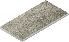 Керамогранит Бортик Нордика Сильвер закругленный 620090001063 серый 30x60