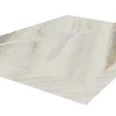 Ступени Флоренция/ firenze Белый Ступ.45 Угл.лев 33x45