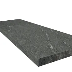 Ступени Лугано/ lugano graphite scalino angolare dx 33x90