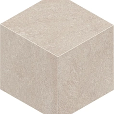 Мозаика estima tn00 Трамонтана Кьюб ivory бежевый 25x29