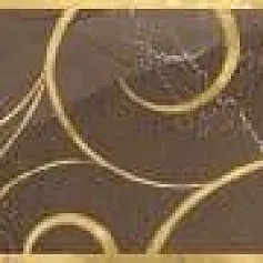 Керамическая плитка Миланезе Дизайн бордюр флорал марроне 6x60