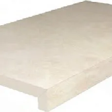 Керамогранит Ступень клеёная тип l Роверелла бежевый 34x60