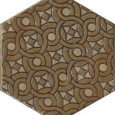 Керамическая плитка Декор kerama marazzi vt\a559\sg23039n Гроссето желтый 20x23.1