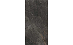 Vitra Керамогранит Vitra StoneSystem Пьетра Рома Антрацит 60x120 матовый рельефный чёрный 