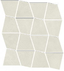 Мозаика coliseumgres Лайфстайл Сноу Деко 620110000178 белый 20.5x22.7