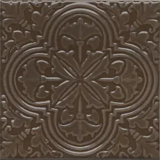 Керамическая плитка Декор kerama marazzi kmd3sta005bn Фес коричневый глянцевый 15x15