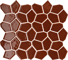 Мозаика Италон Авангард Руби Спектрум 600110001122 красный 29.2x33.2
