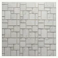 Мозаика Бьянко Каррара random square 30,5x30,5