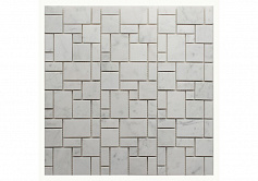 Orro Bianco Carrara Random Square белый 