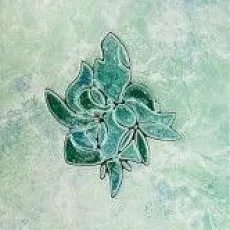 Керамическая плитка пьетра декор бирюзовый 20x30