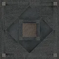 Керамогранит Декор Базальто обрезной 80x80