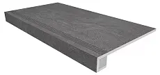 Ступени Комплект estima sr06 spectrum graphite (33x120 непол. прямоугол. бортик с насечками + Подступенок 14,5x120) 33x120