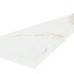 Ступени coliseumgres Канова/ canova Уайт Угловая Левая 620070002812 Белый 33x60