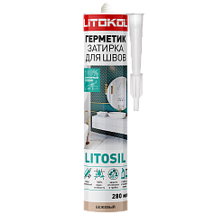 Силиконовый герметик-затирка Литокол Litosil (бежевый)