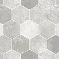 Керамическая плитка Гексацемент/ hexacement Декор Серый 20x60