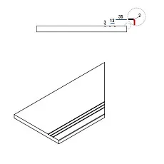 Керамогранит orobico bor.30x60 grip dx 30x60