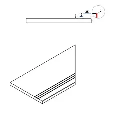 Керамогранит orobico bor.30x60 grip dx 30x60