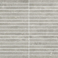 Мозаика Италон Аура Стоун Грэй Стрип 610110001426 серый 30x30