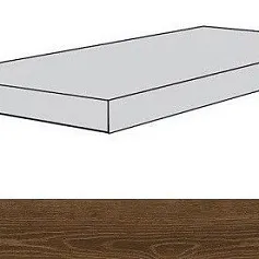 Ступени элиго махагон ступень угловая правая 33x120