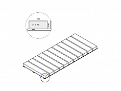 Италон БЛЭК РЕШЁТКА СТРИМ 20 чёрный 