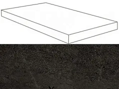 Атлас Конкорд В. Дарк Угловая Левая 620070001128 чёрный для дома для крыльца для офиса для улицы