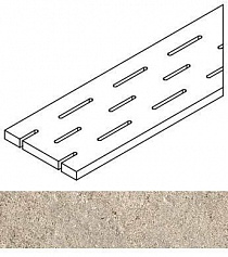 Италон ДЕЗЕРТ РЕШЁТКА 20X60 ПР бежевый для улицы для крыльца