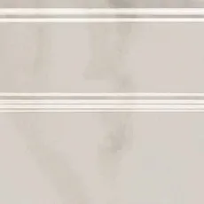 Керамогранит Плинтус Гран Пале белый 15x25