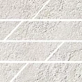 Керамическая плитка Бордюр kerama marazzi sg144\003t Гренель серый светлый мозаичный 9.8x46.8