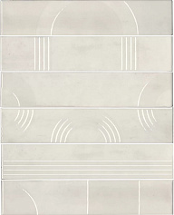 Керама Марацци Панно Kerama Marazzi KMP3STA001RN6X Панно Мажорель белый глянцевый из 6 частей белый 