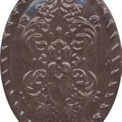 Керамическая плитка Декор Версаль коричневый 12x16