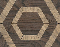 Керама Марацци Декор Хоум Вуд коричневый для офиса, для гостиной, для прихожей