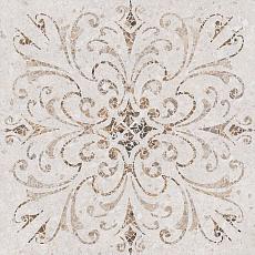 Керамогранит Терраццо беж светлый декорированный 60x60