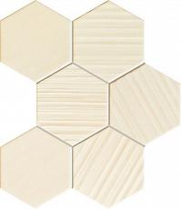 Мозаика horizon hex ivory 22,1x28,9