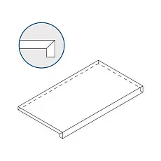 Ступени orobico x2 scalino 33x60 front 33x60