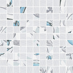 Delacora Mosaic Fabric голубой 