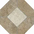 Керамическая плитка Брюссель бежевый темный матовый 24x24