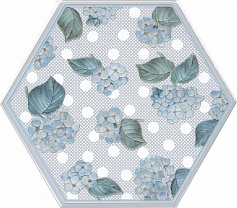 Керама Марацци Декор Аньет HGD\A300\24001 голубой для кухни, для ванной