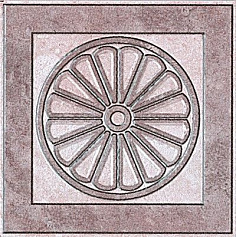 Керама Марацци Вставка Капелла A2024\SG4542 сиреневый для ванной