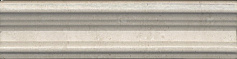 Керама Марацци Бордюр Багет Туф бежевый светлый бежевый 