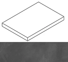 Италон Континуум Петрол ступ. угл.лев серый 