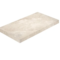 Ступени coliseumgres Ривьера/ riviera Уайт Угловая Левая 620070002859 Бежевый 33x60