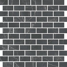 Мозаика kerama marazzi mm13106t Декор Буонарроти серый темный мозаичный матовый 30x32