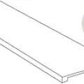 Ступени Этик/ etic rovere Бьянко scalino 22,5x90
